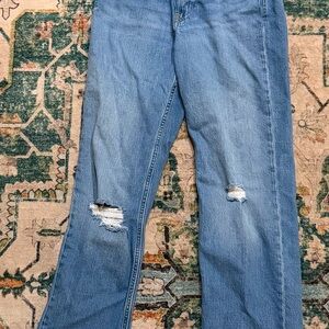 GAP Blue Straight Leg Women Jeans